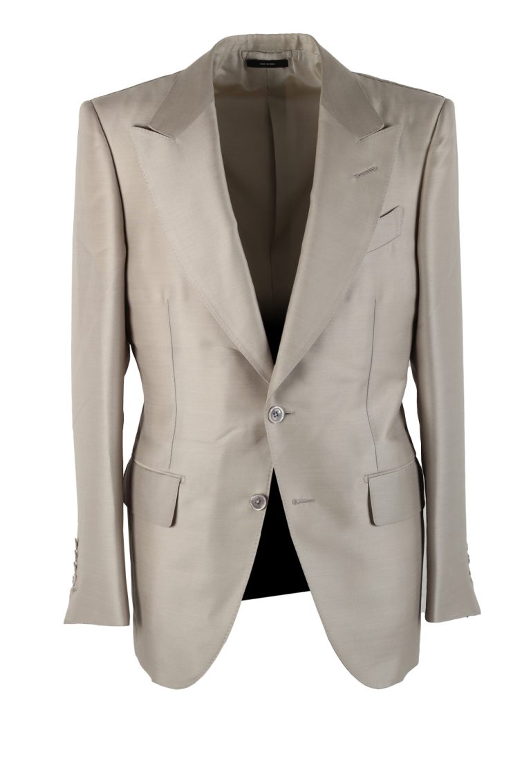 TOM FORD Dyllan Gray Suit Size 48 / 38R U.S. - thumbnail | Costume Limité