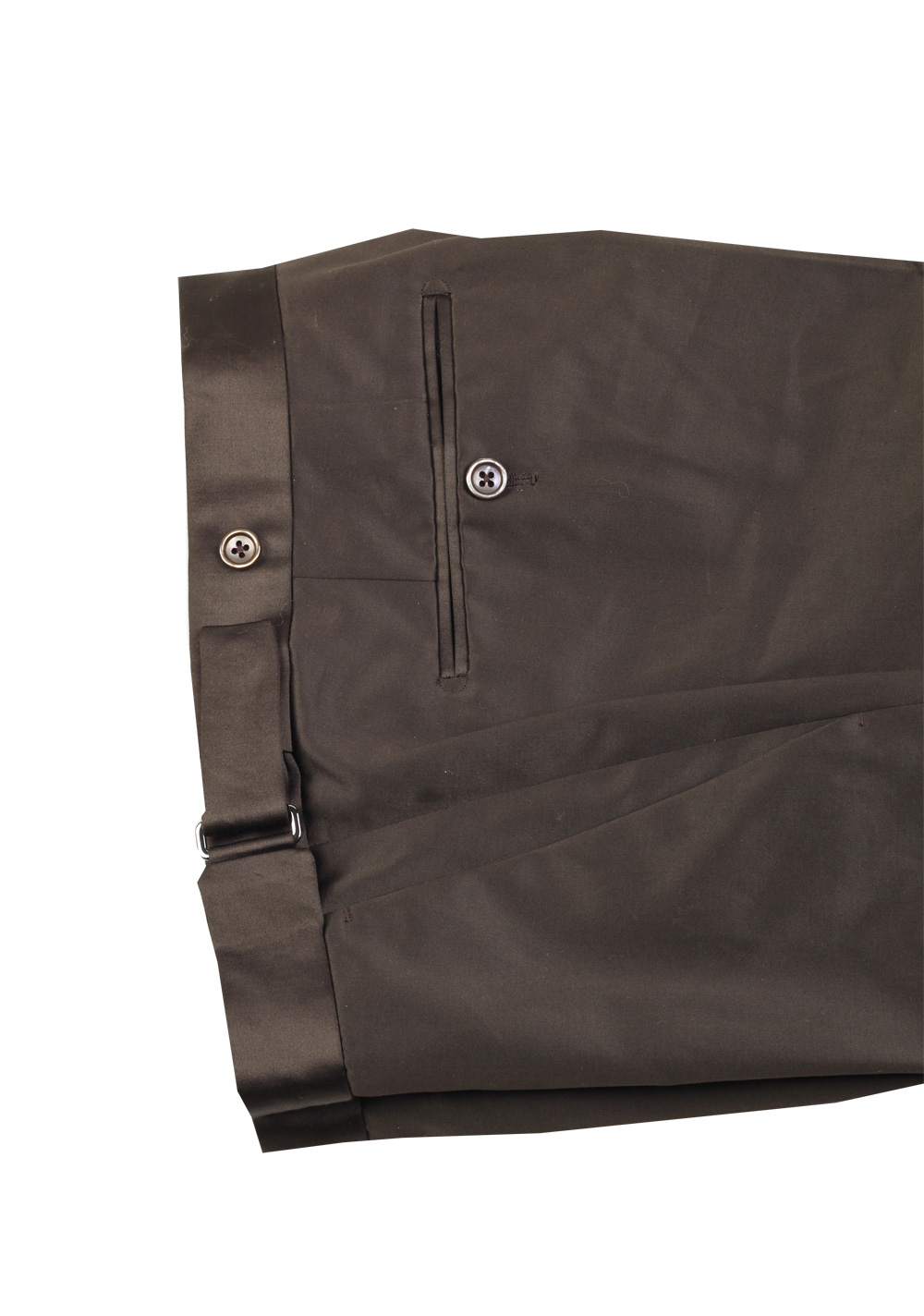 TOM FORD Dyllan Brown Suit Size 48 / 38R U.S. In Cotton | Costume Limité