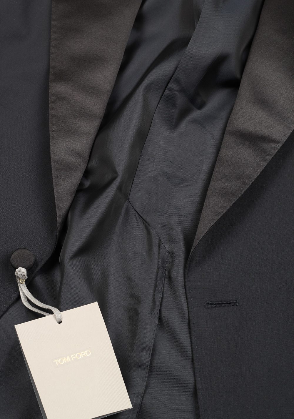 TOM FORD Shelton Midnight Blue Tuxedo Suit Size 58 / 48R U.S. | Costume Limité