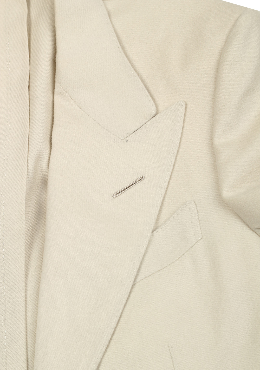 TOM FORD Shelton Cashmere Off White Sport Coat Size 48 / 38R U.S. | Costume Limité