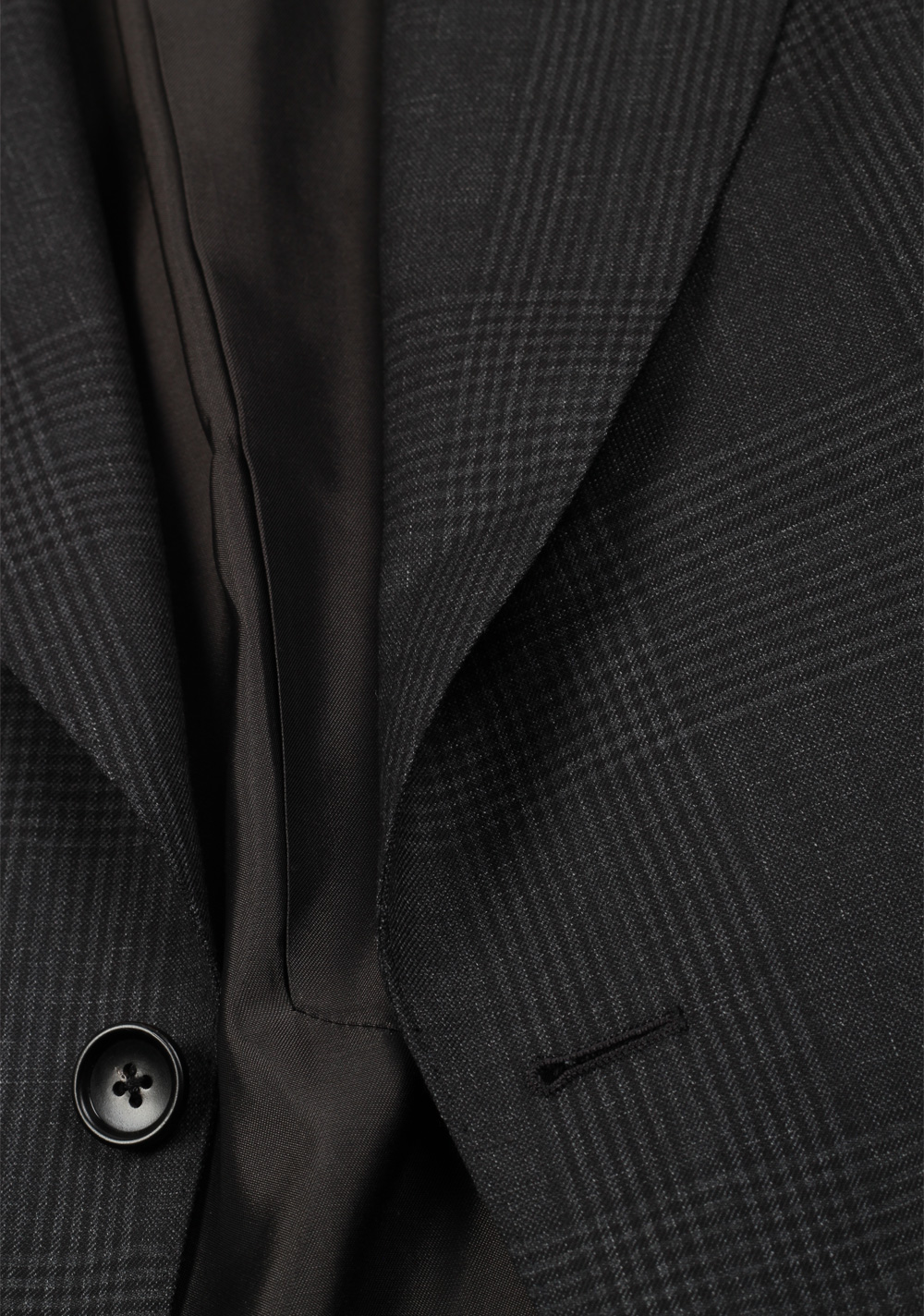TOM FORD Dyllan Checked Gray Sport Coat Size 48 / 38R U.S. | Costume Limité