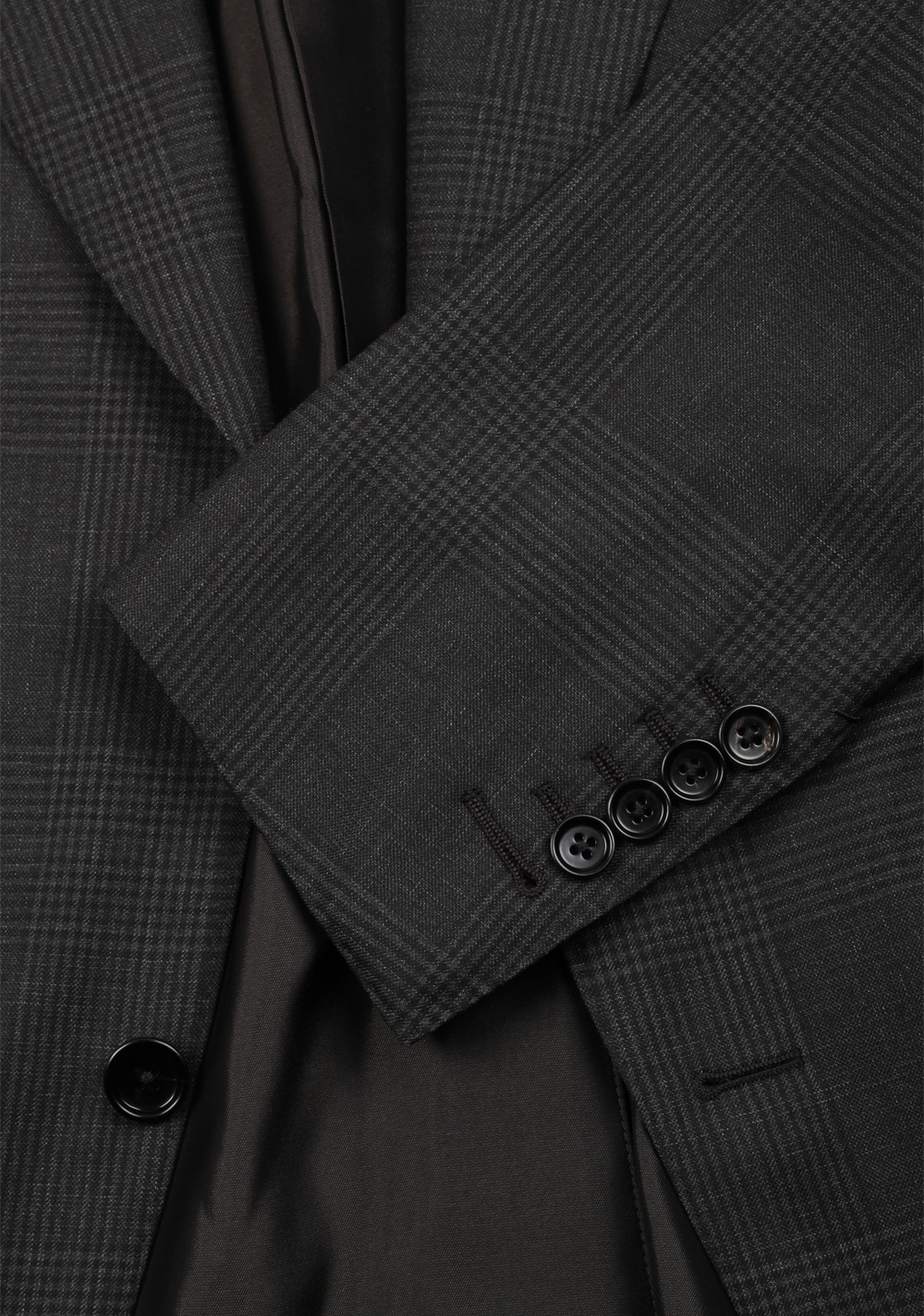 TOM FORD Dyllan Checked Gray Sport Coat Size 48 / 38R U.S. | Costume Limité