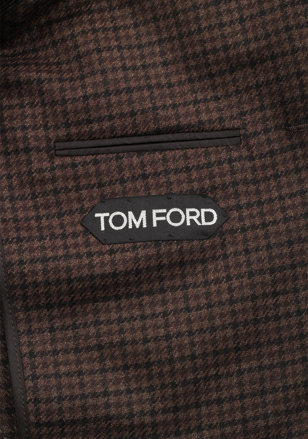 TOM FORD Shelton Brown Sport Coat Size 48 / 38R U.S. In Wool | Costume Limité
