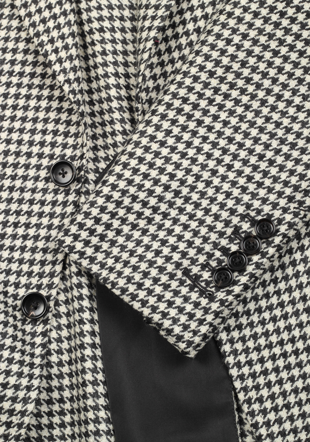 TOM FORD Shelton Checked Black White Sport Coat Size 48 / 38R U.S. | Costume Limité