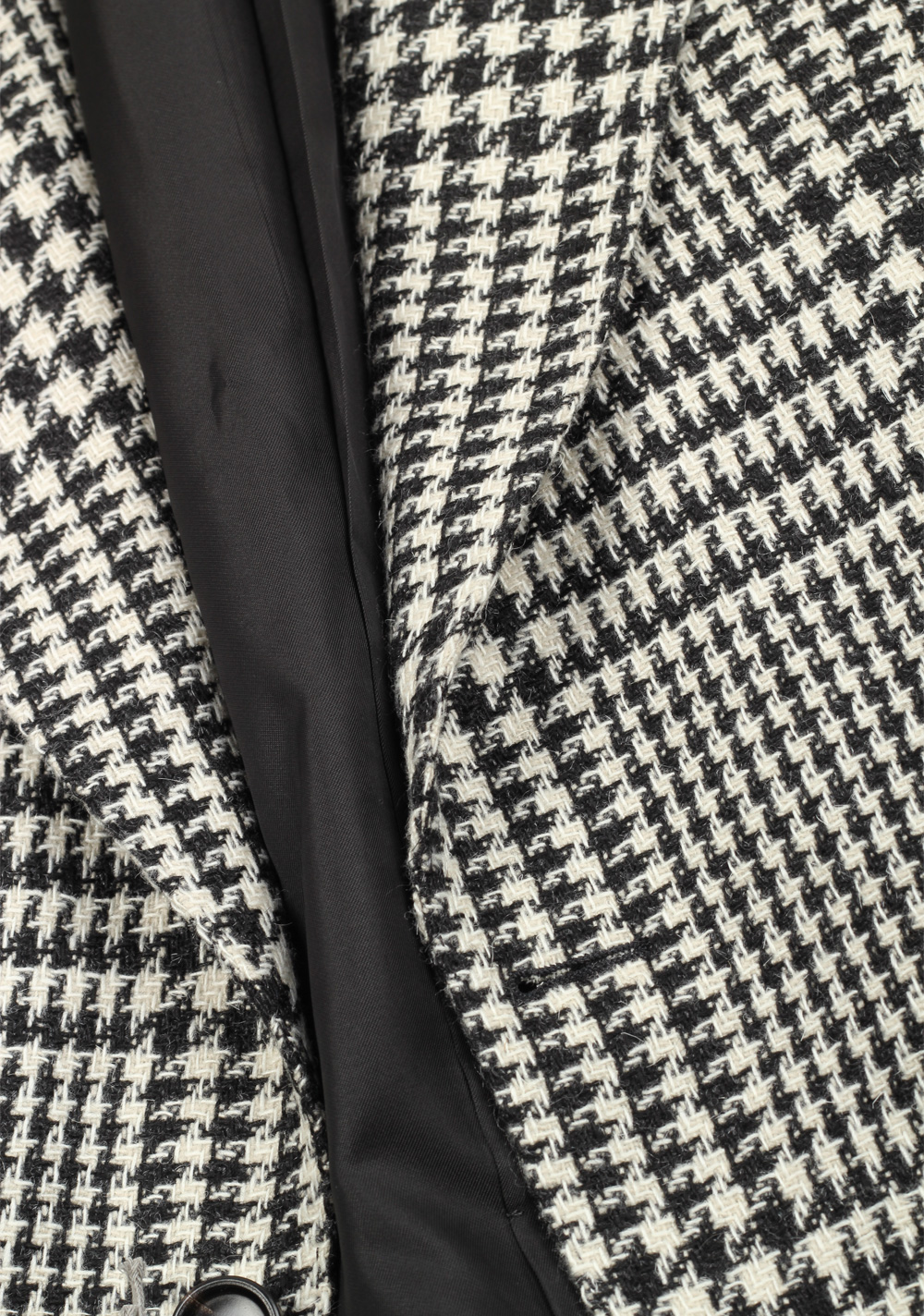 TOM FORD Shelton Checked Black White Sport Coat Size 50 / 40R U.S. | Costume Limité