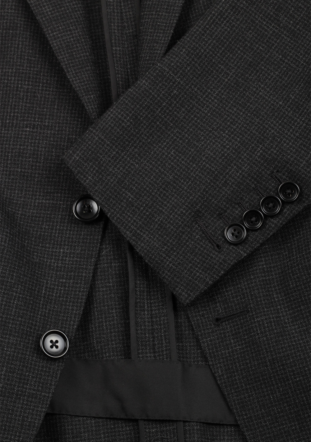 TOM FORD O’Connor Checked Gray Sport Coat Size 48 / 38R U.S. Fit Y | Costume Limité