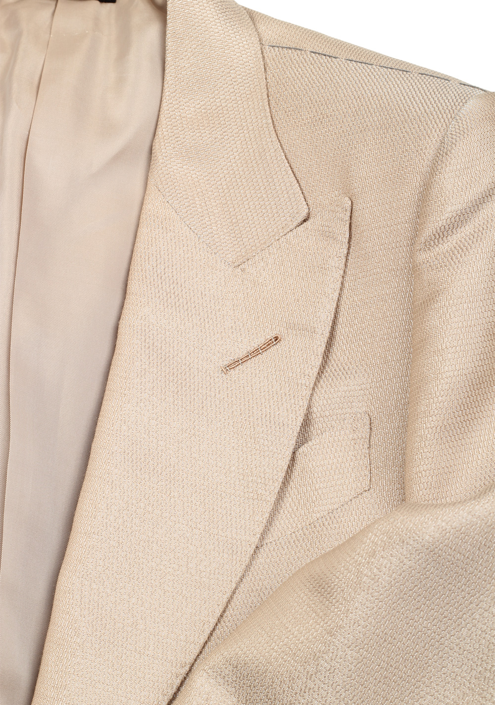 TOM FORD Dyllan Champagne Cocktail Dinner Jacket Size 48 / 38R | Costume Limité