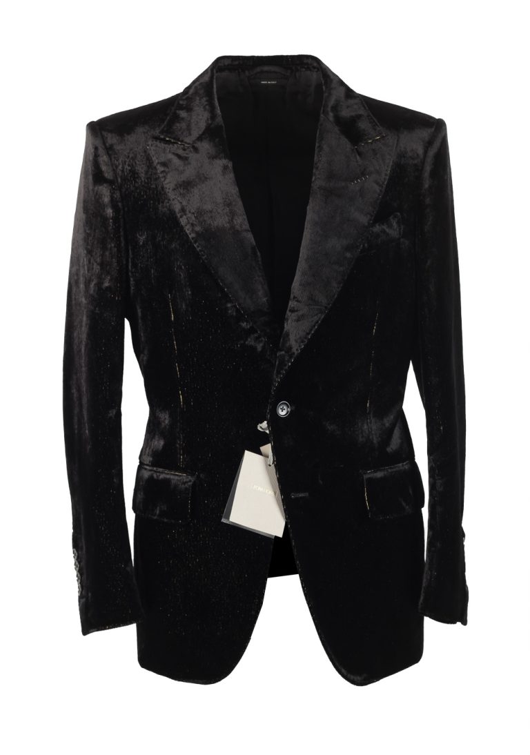 TOM FORD Dyllan Black Cocktail Dinner Jacket Size 48 / 38R - thumbnail | Costume Limité