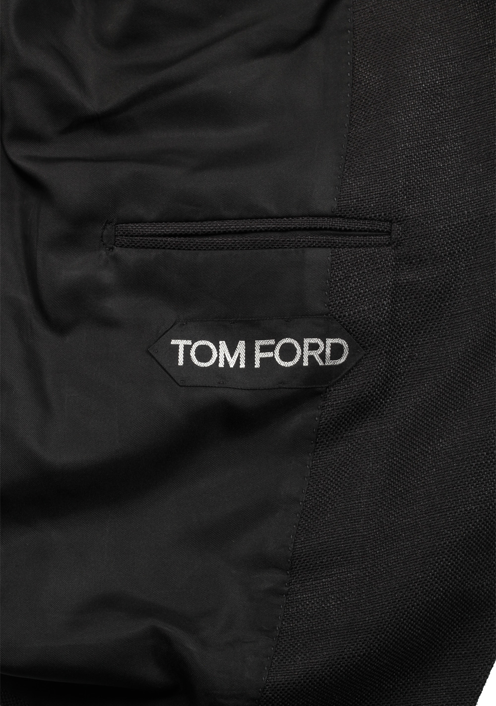 TOM FORD Atticus Silk Black Sport Coat Size 54 / 44R U.S. | Costume Limité
