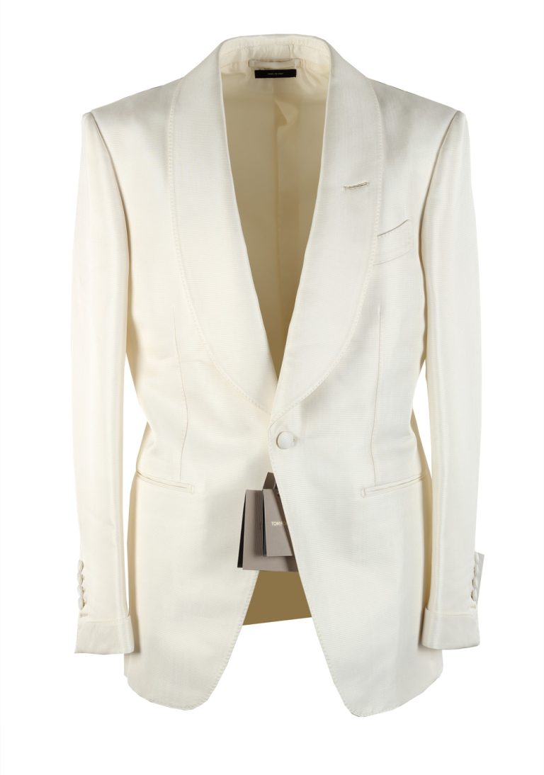 TOM FORD Atticus Ivory Tuxedo Dinner Jacket - thumbnail | Costume Limité
