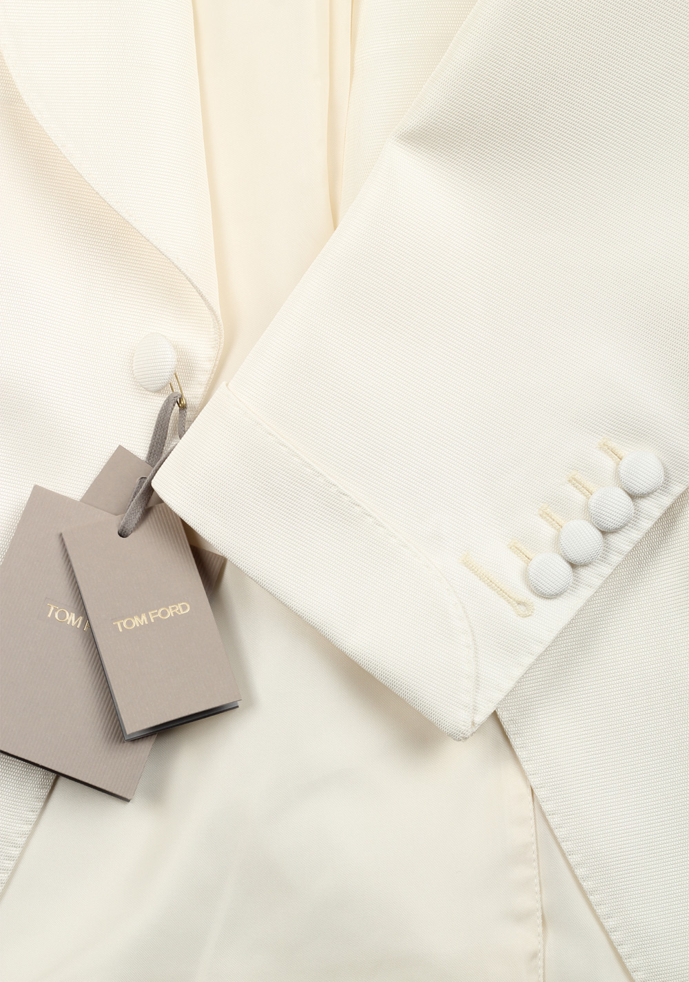 TOM FORD Atticus Ivory Tuxedo Dinner Jacket | Costume Limité