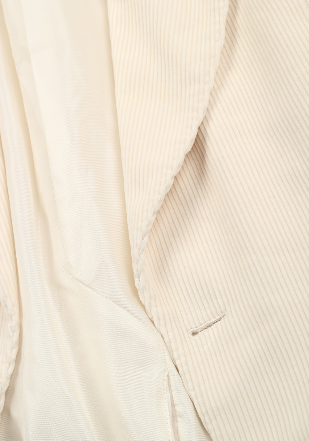 TOM FORD Atticus Off White Corduroy Sport Coat Size 52 / 42R U.S. | Costume Limité