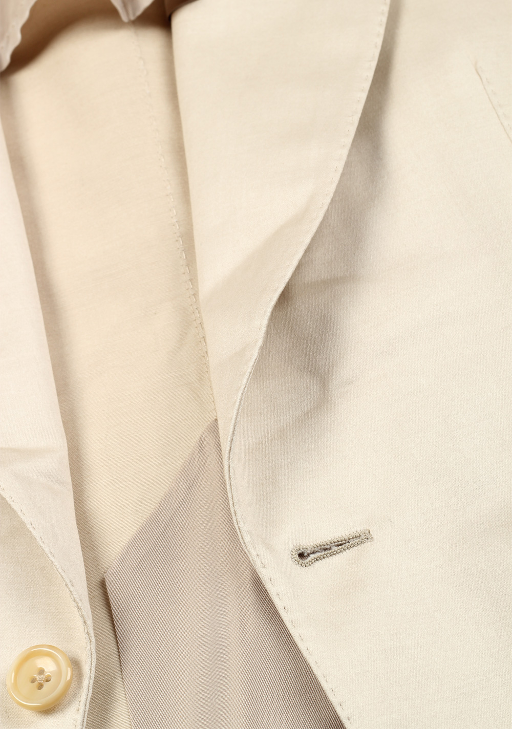 TOM FORD Dyllan Solid Off White Sport Coat Size 48 / 38R U.S. | Costume Limité