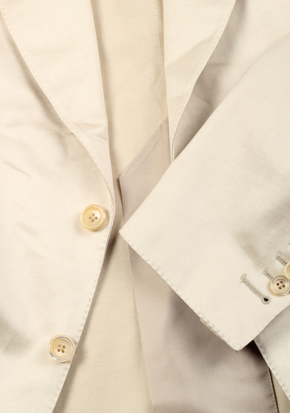TOM FORD Dyllan Solid Off White Sport Coat Size 48 / 38R U.S. | Costume Limité