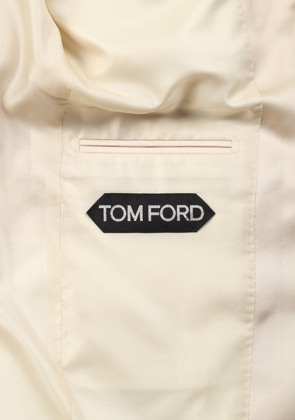TOM FORD Windsor Solid Off White Sport Coat Size 48 / 38R U.S. Fit A | Costume Limité