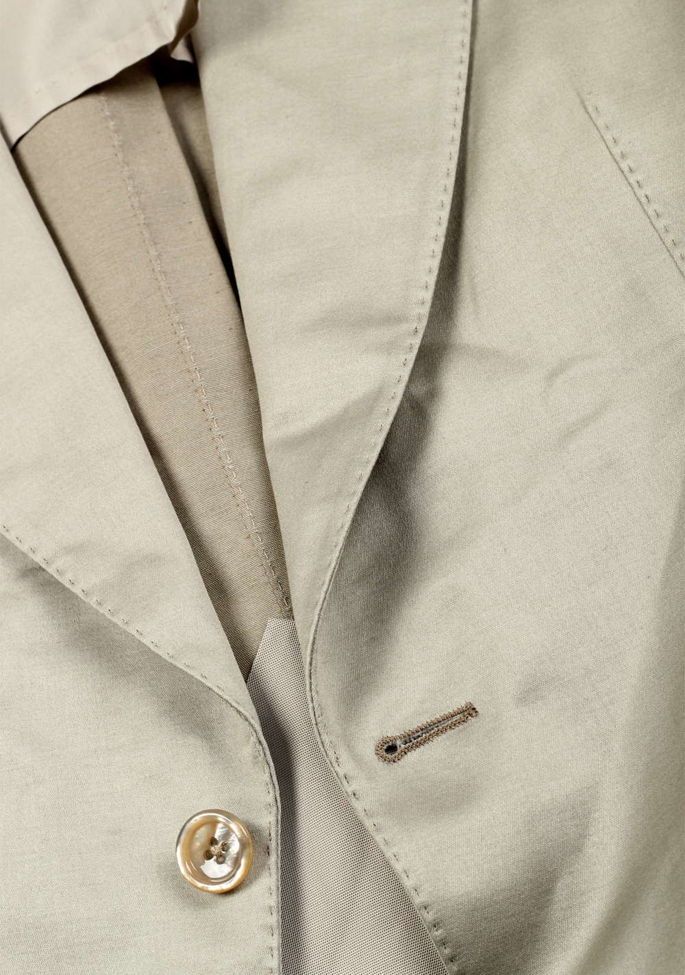 TOM FORD Dyllan Solid Grayish Taupe Sport Coat Size 48 / 38R U.S. | Costume Limité