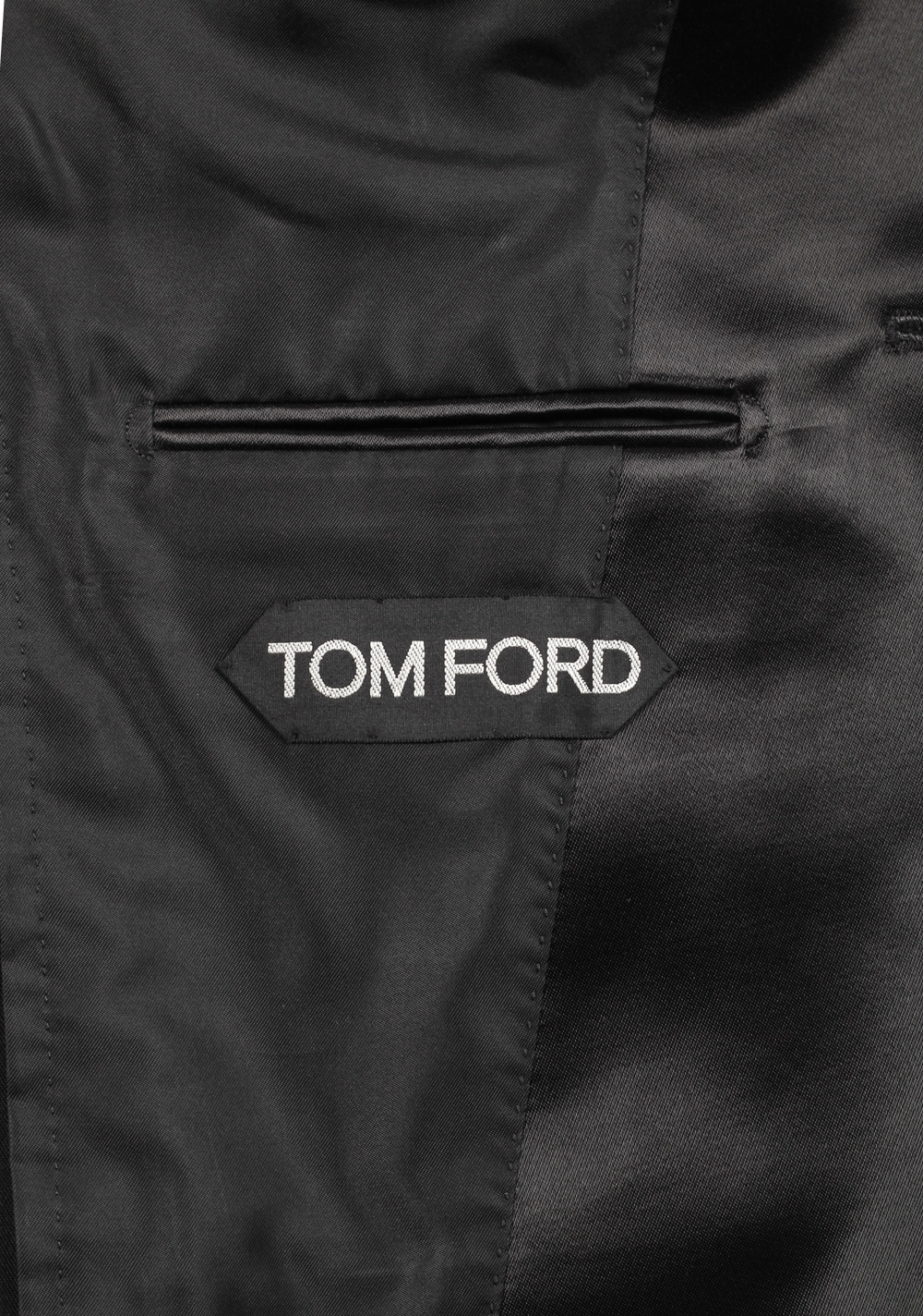 TOM FORD Basic Double Black Sport Coat Size 48C / 38S U.S. | Costume Limité