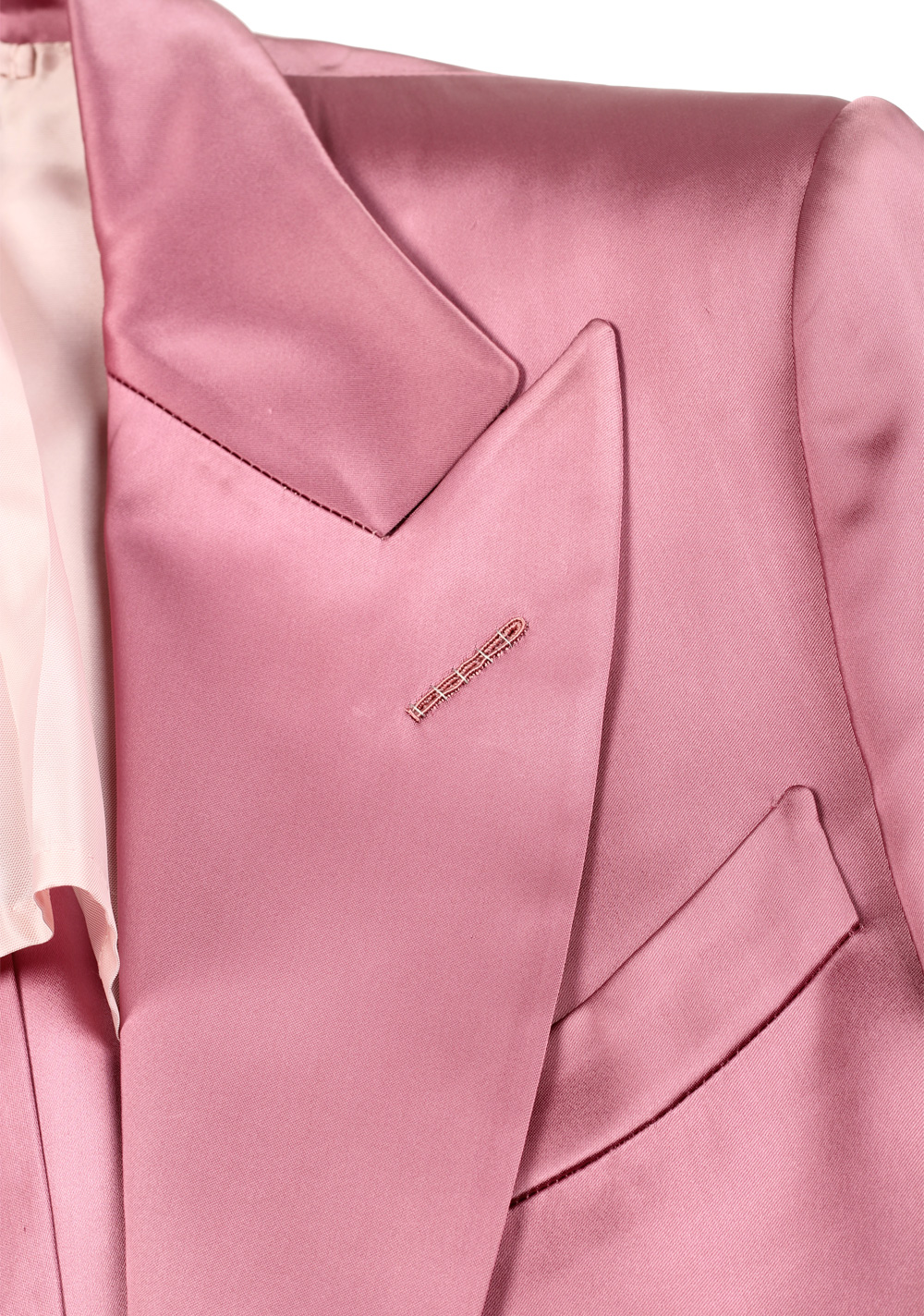 TOM FORD Basic Double Pink Sport Coat Size 48C / 38S U.S. | Costume Limité