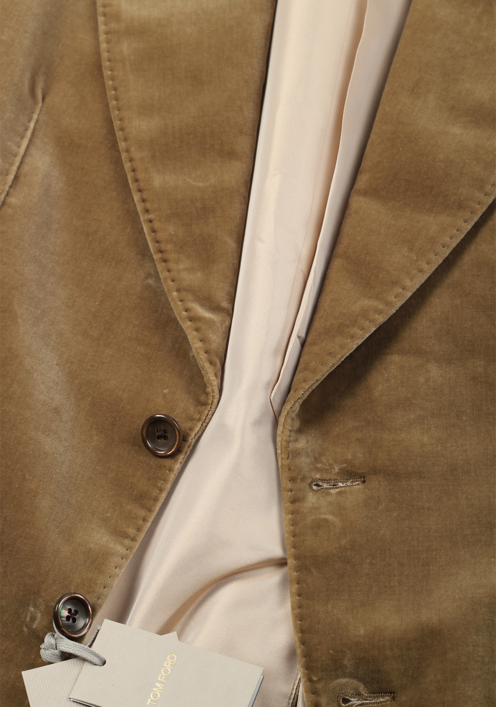 TOM FORD Atticus Brown Velvet Sport Coat Size 48 / 38R U.S. | Costume Limité