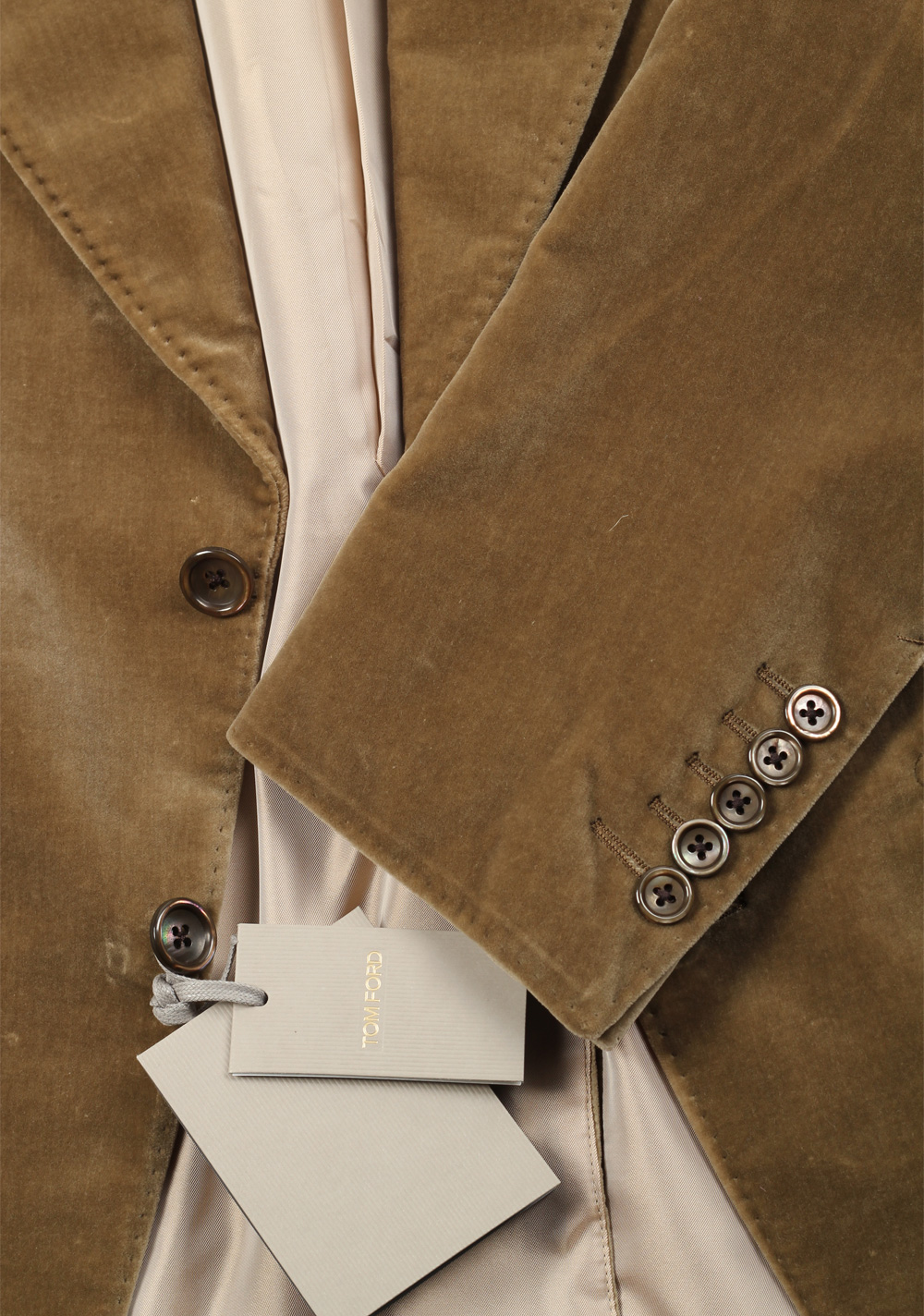 TOM FORD Atticus Brown Velvet Sport Coat Size 48 / 38R U.S. | Costume Limité