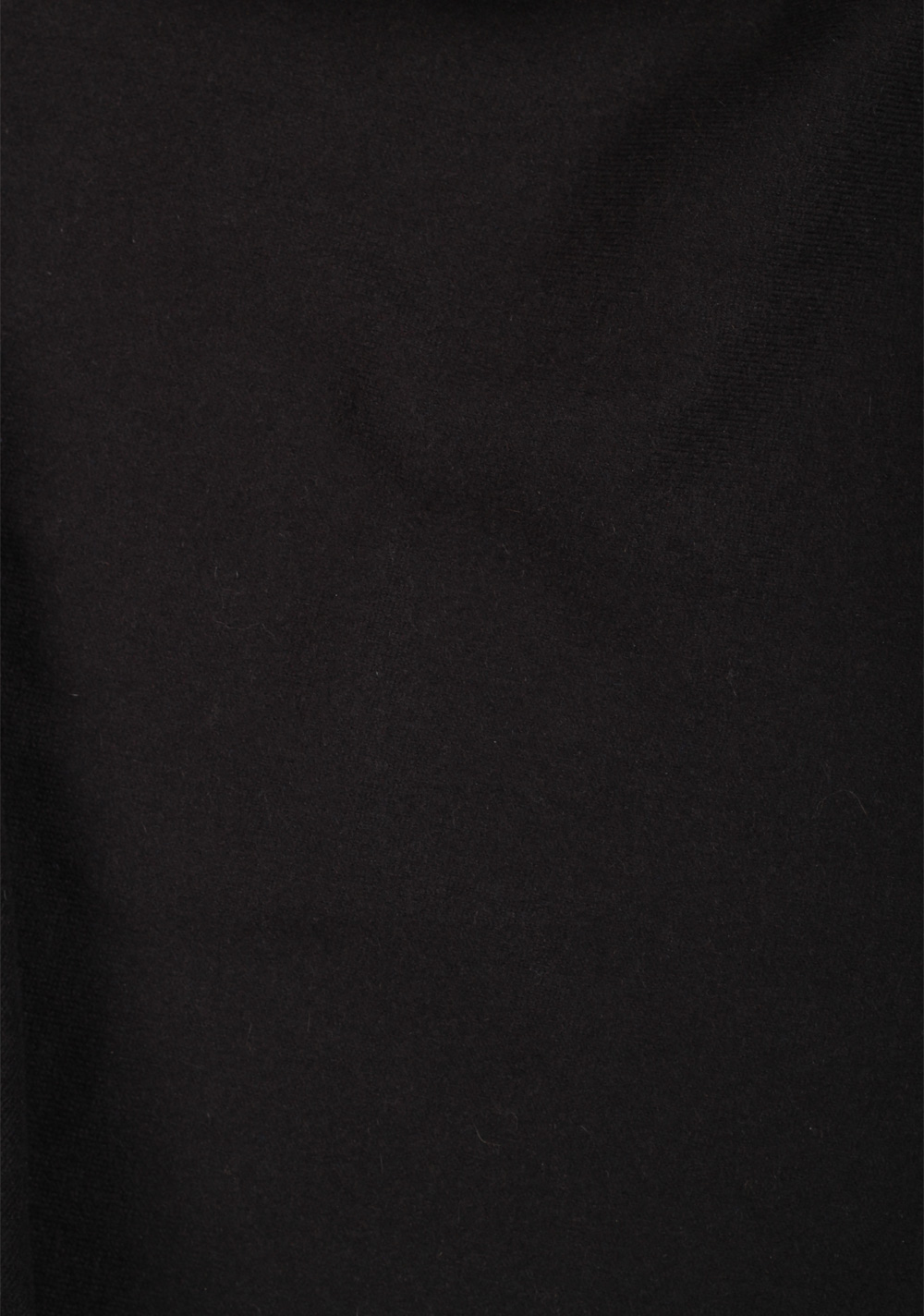 Loro Piana Black Chinchilla Cashmere Fur Trimmed Scarf Stole – image 3