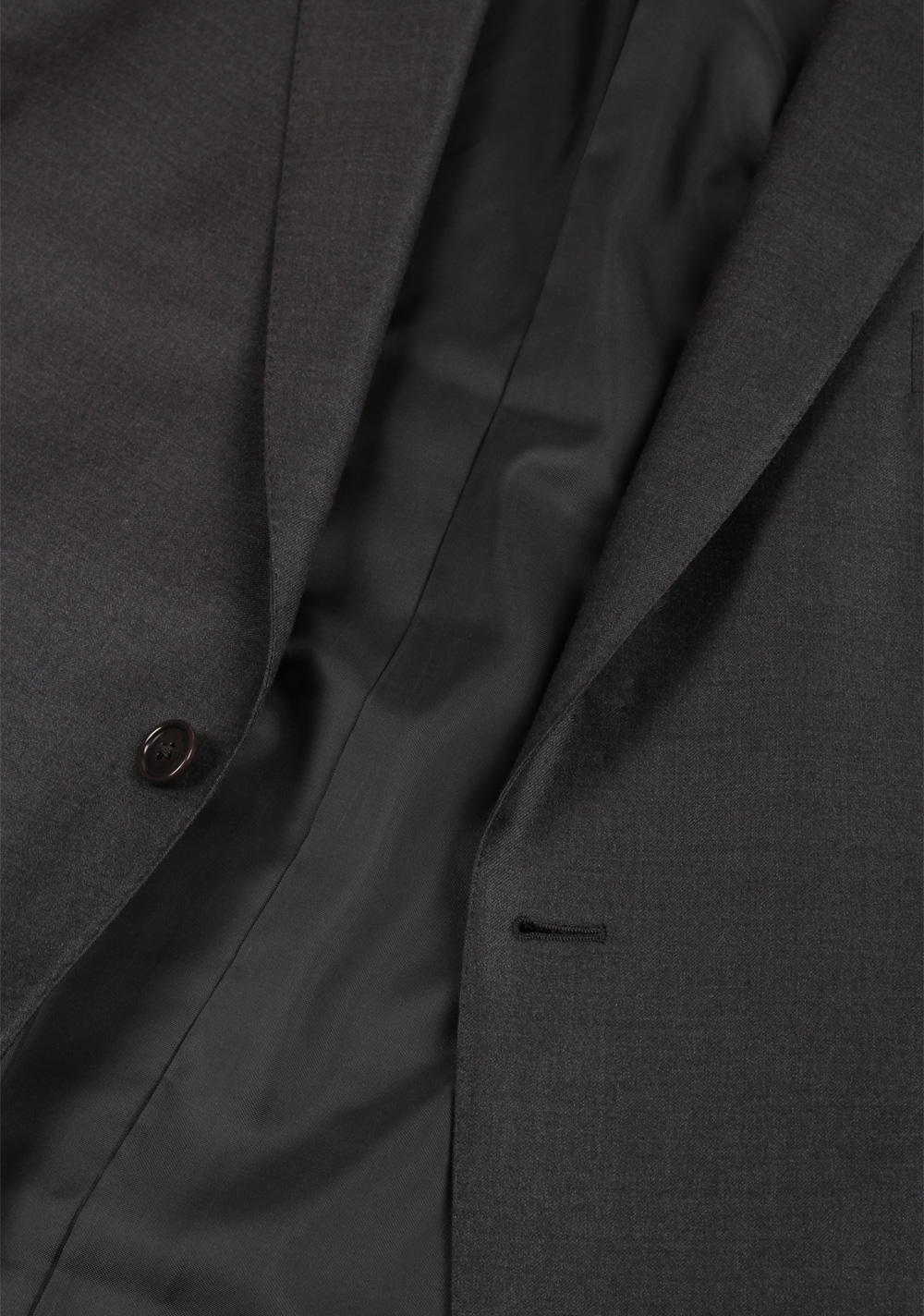 ZEGNA Milano Trofeo Gray Solid Suit Size 58 / 48R U.S. – image 2