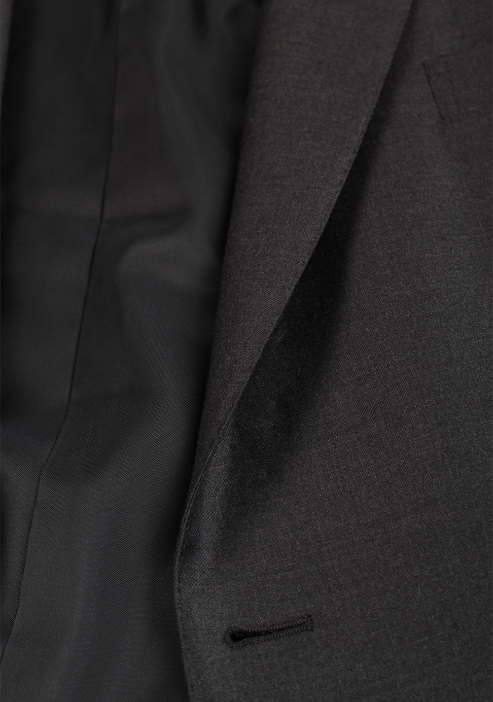 ZEGNA Milano Trofeo Gray Solid Suit Size 58 / 48R U.S. – image 3