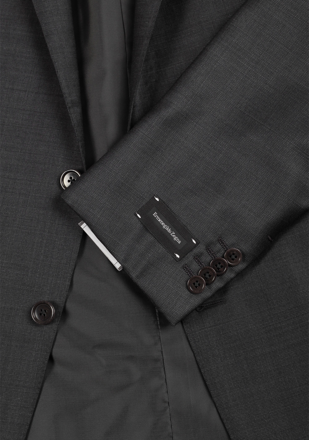 ZEGNA Milano Trofeo Gray Solid Suit Size 58L / 48L U.S. – image 4