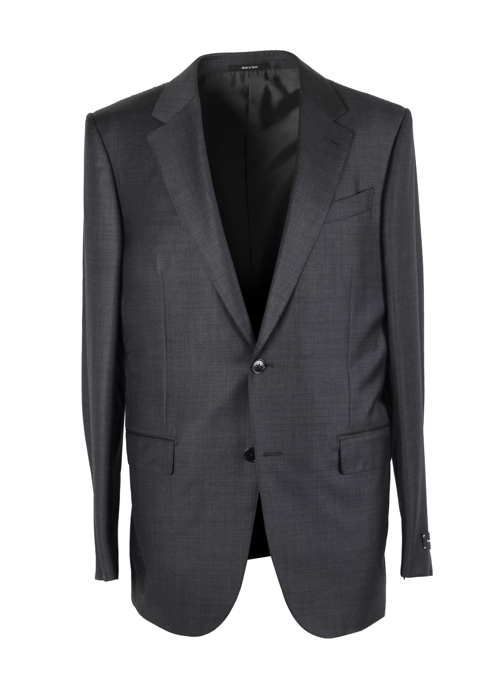ZEGNA Milano Trofeo Gray Solid Suit Size 50L / 40L U.S.