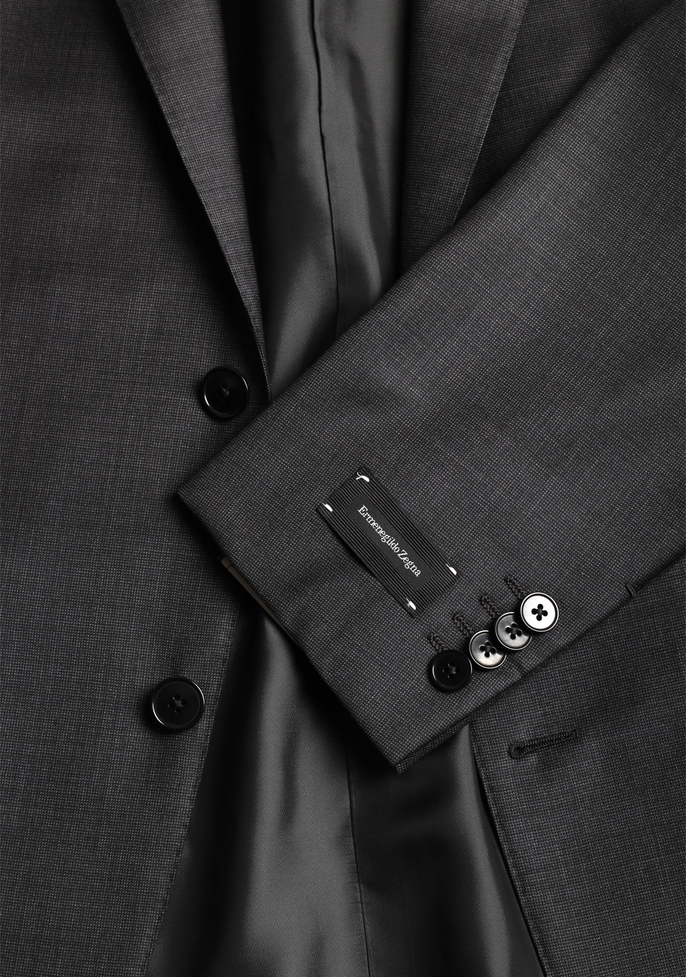 ZEGNA Milano Trofeo Gray Solid Suit Size 50L / 40L U.S. – image 4