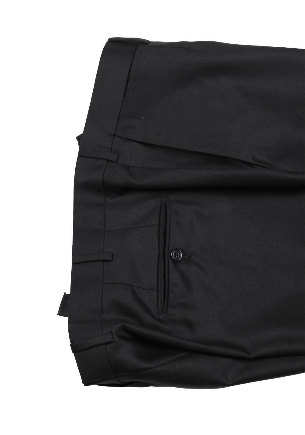 ZEGNA Milano Trofeo Black Solid Suit Size 58 / 48R U.S. – image 8