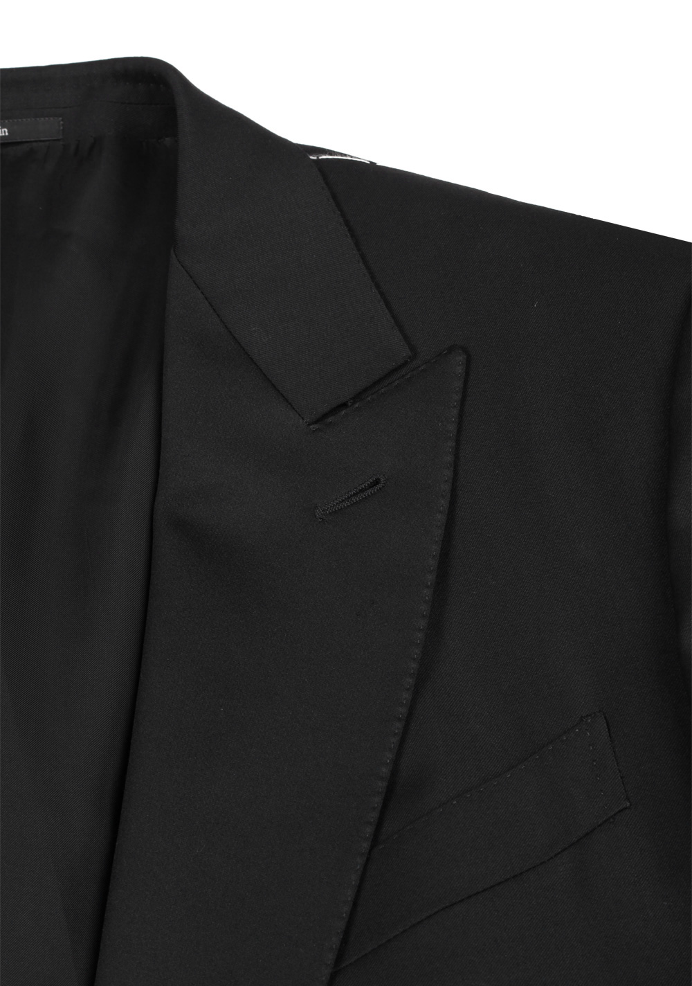 ZEGNA Black Milano Multiseason Tuxedo Suit Size 58 / 48R U.S. – image 5