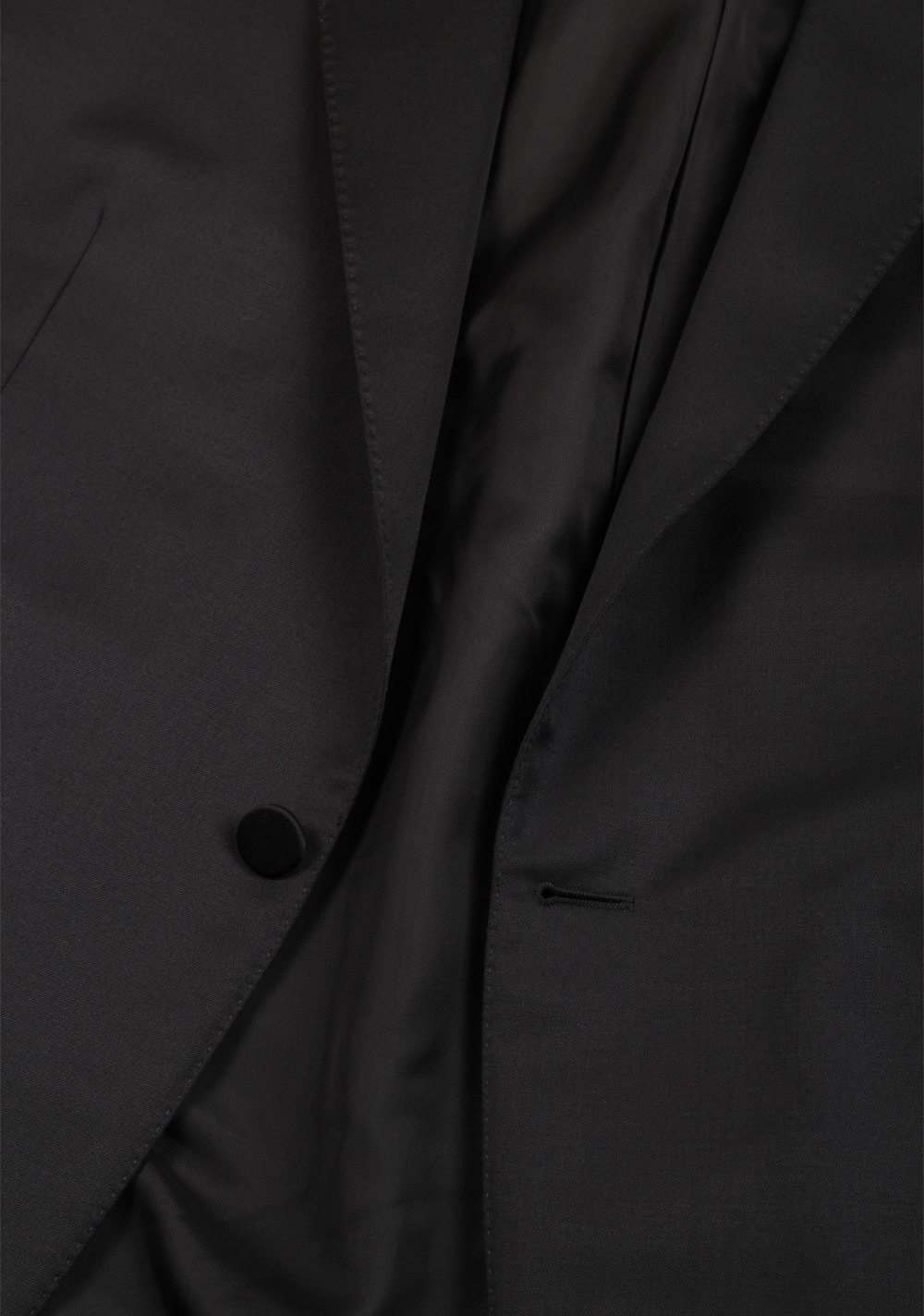 ZEGNA Black Wool Milano Micronsphere Tuxedo Suit Size 54 / 44R U.S. – image 2