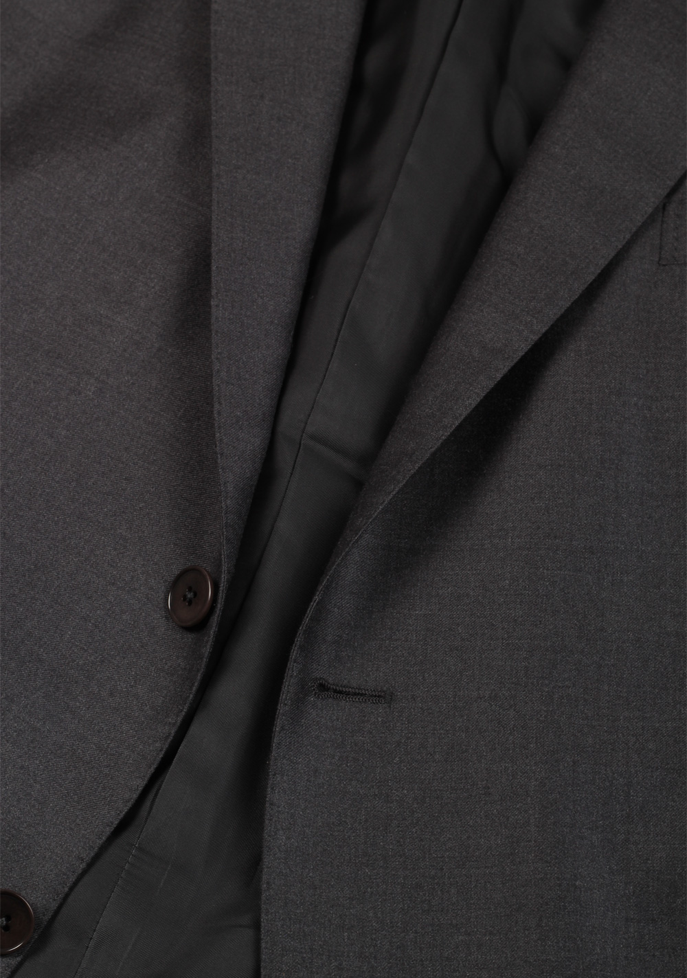 ZEGNA Milano Trofeo Gray Solid Suit Size 58 / 48R U.S. – image 2