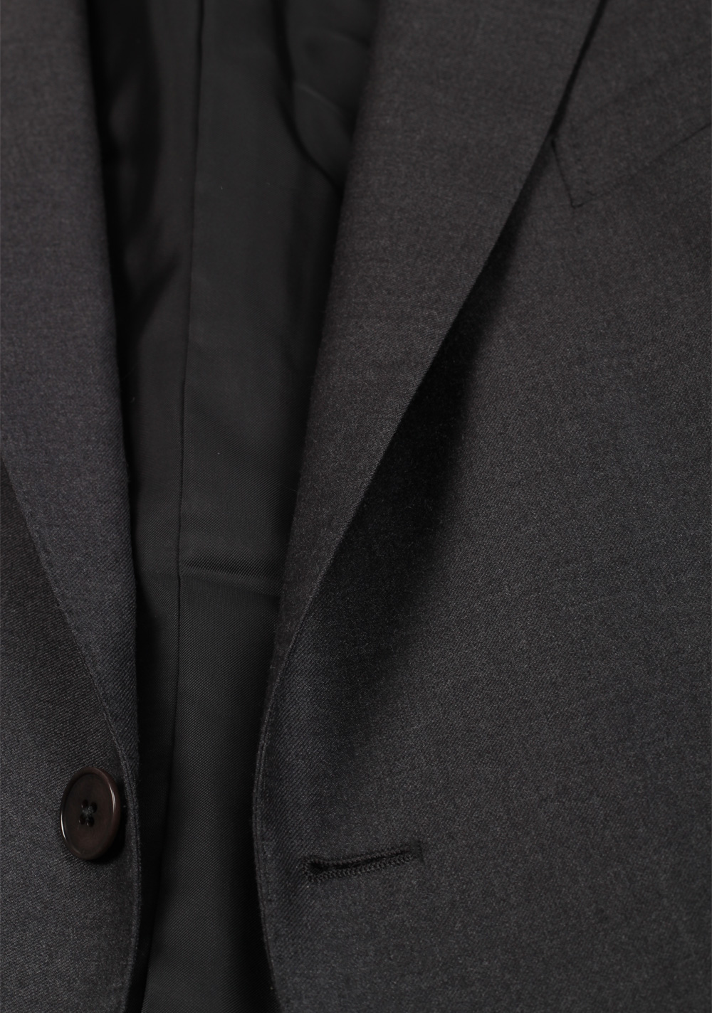 ZEGNA Milano Trofeo Gray Solid Suit Size 58 / 48R U.S. – image 3