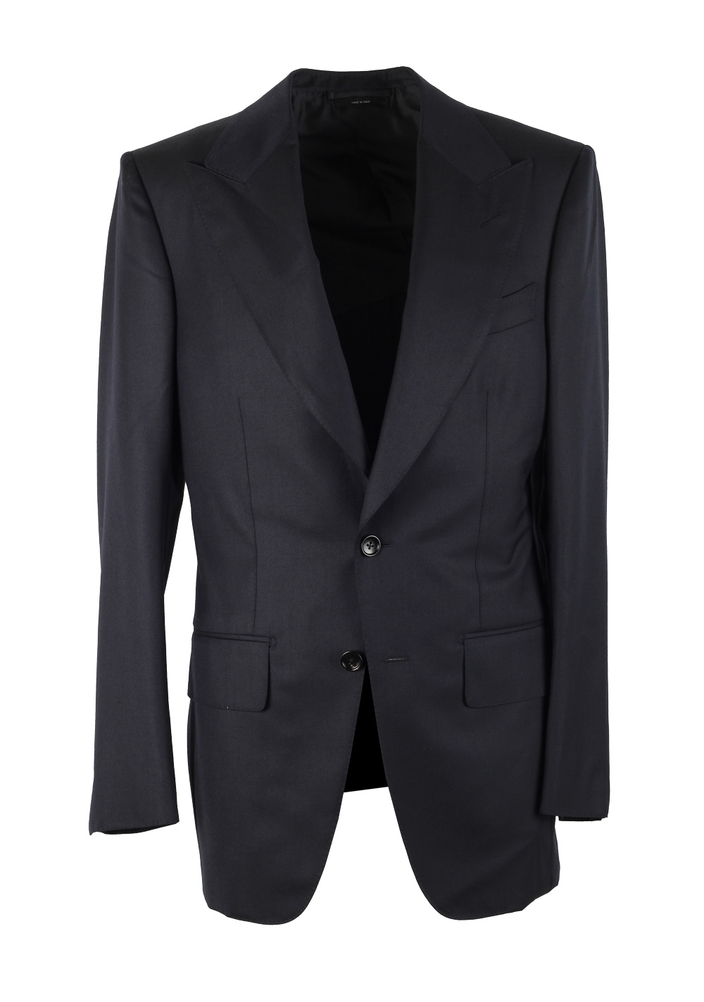 TOM FORD Atticus Blue Solid Sport Coat Size 46 / 36R U.S.
