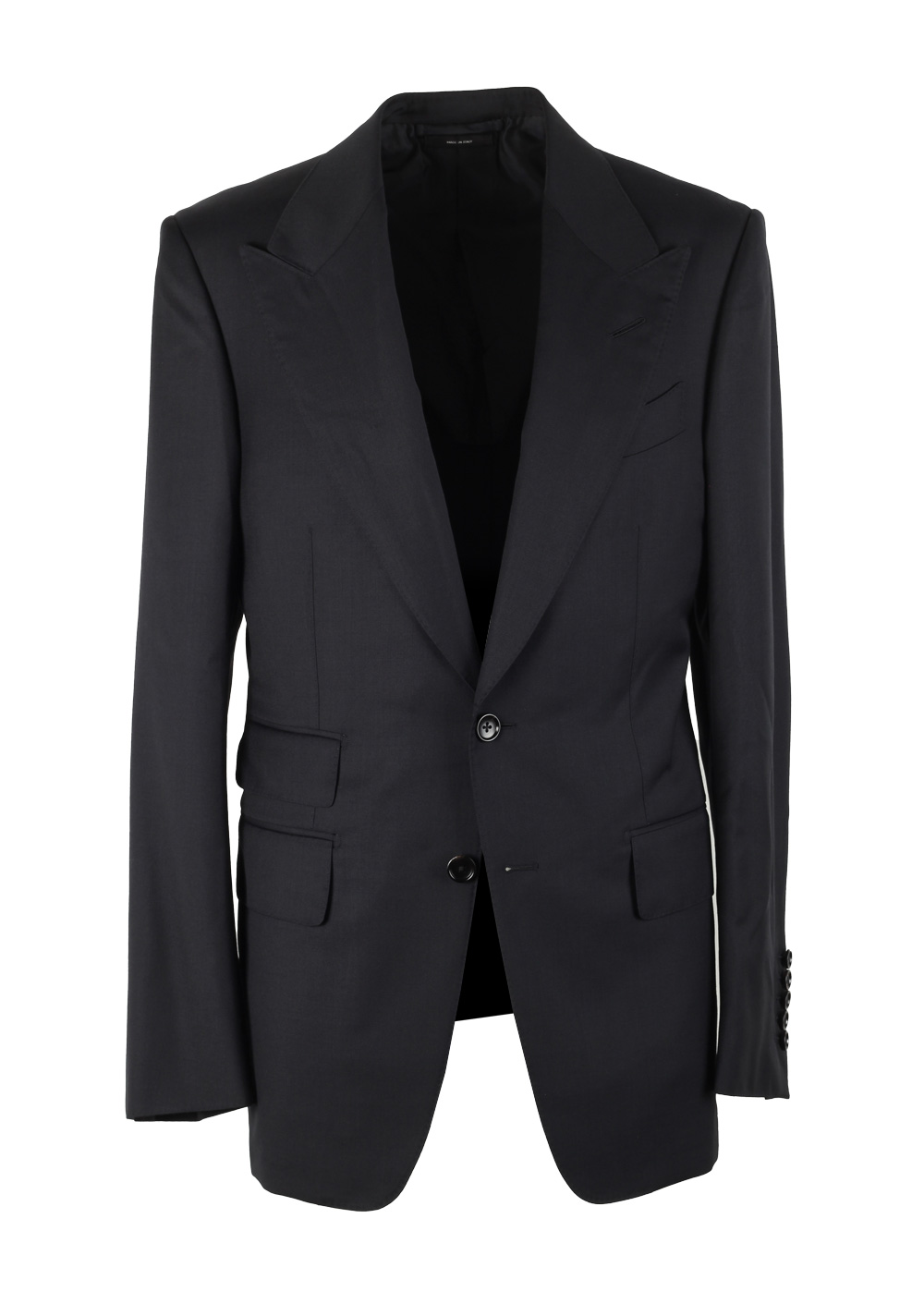 TOM FORD Shelton Blue Solid Sport Coat Size 46 / 36R U.S.