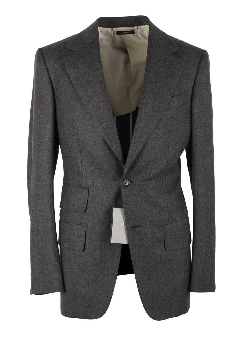 TOM FORD Spencer Base D Gray Sport Coat Size 44 / 34R U.S.