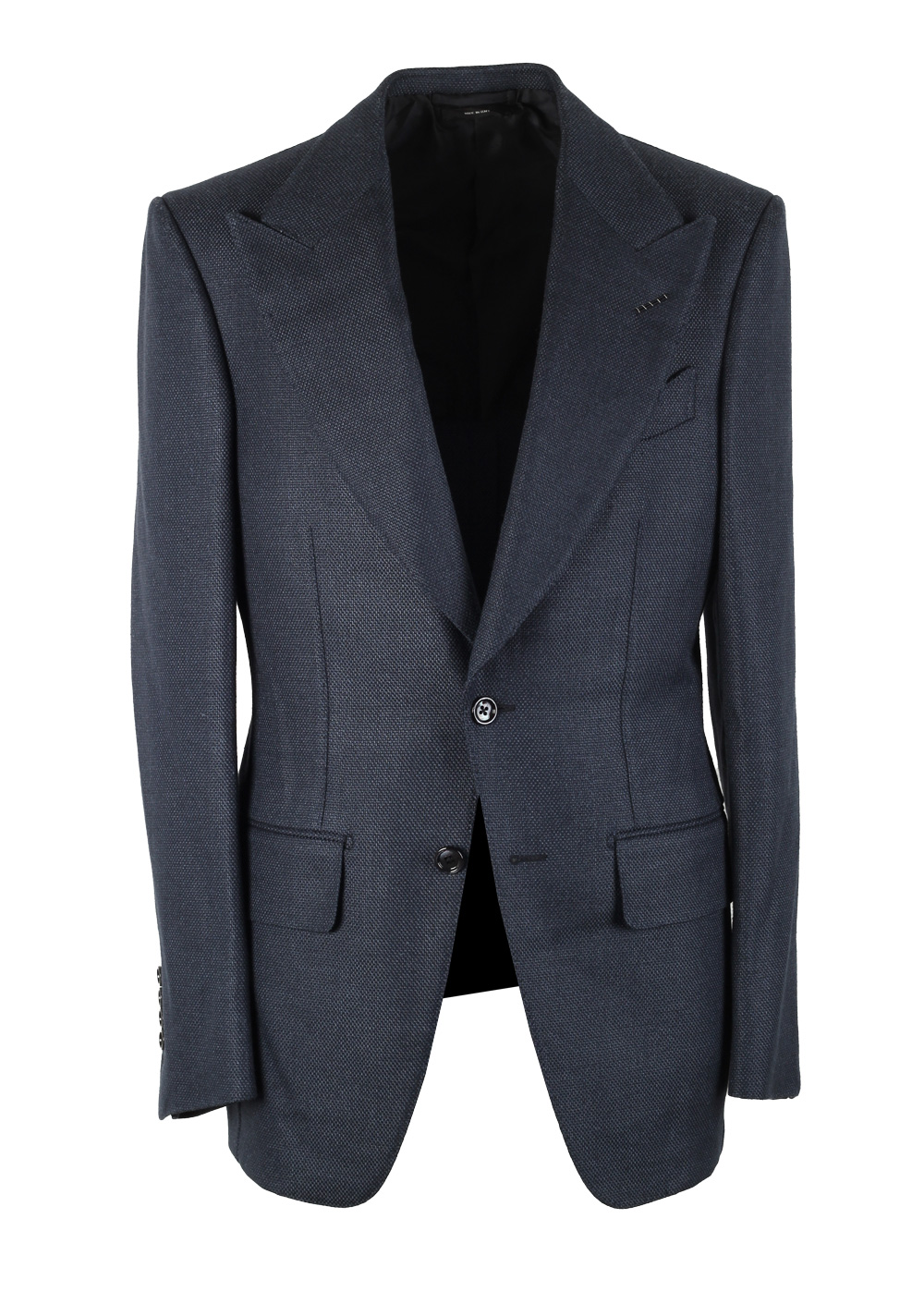 TOM FORD Atticus Blue Patterned Sport Coat Size 46 / 36R U.S.