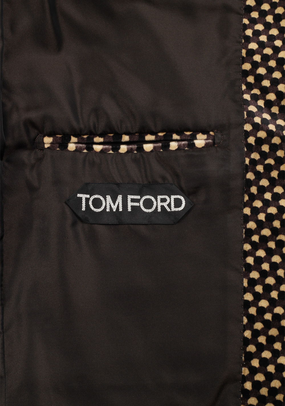 TOM FORD Beige / Gray / Yellow Patterned Sport Coat Size 46 / 36R U.S. – image 7