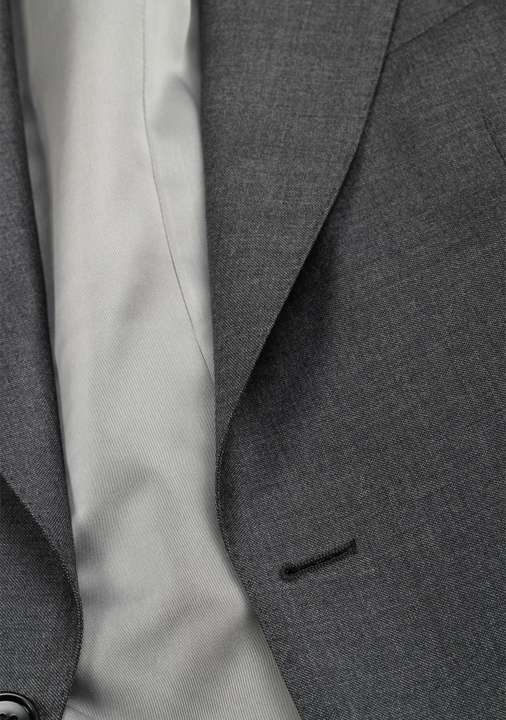 TOM FORD Windsor Signature Solid Gray Sharkskin Suit – image 3