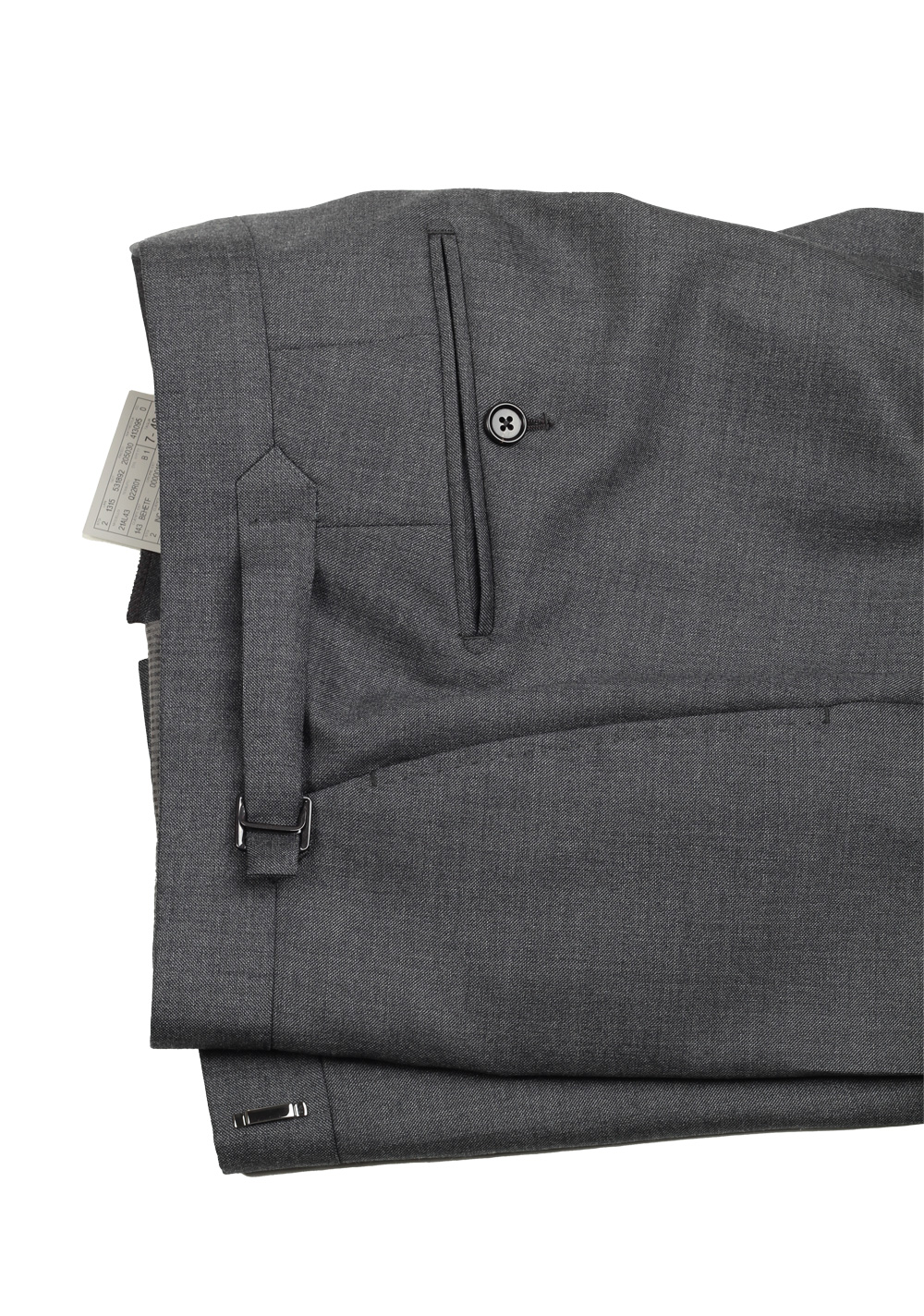 TOM FORD Windsor Signature Solid Gray Sharkskin Suit – image 8