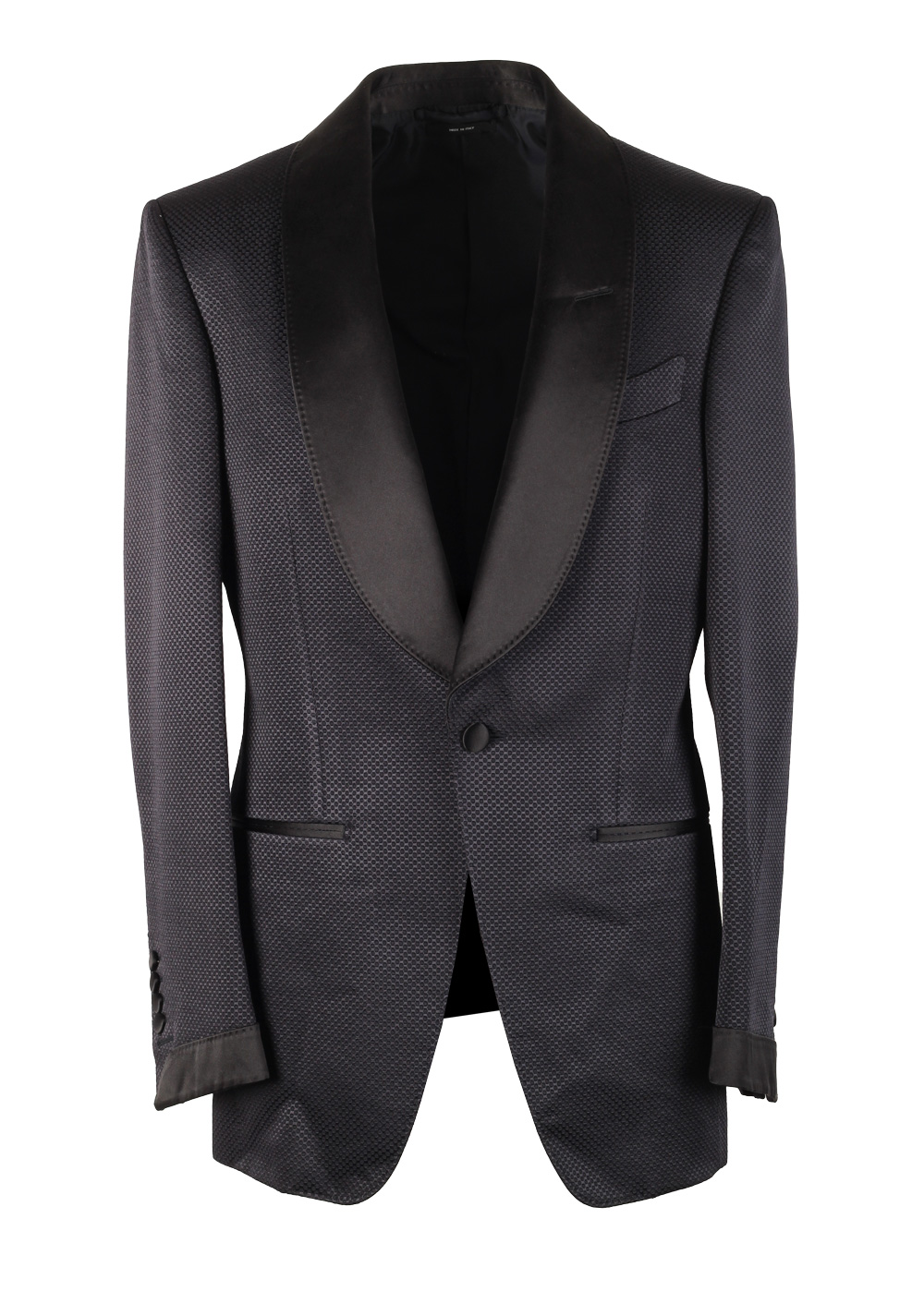 TOM FORD Atticus Blue Sport Coat Tuxedo Dinner Jacket Size 46 / 36R U.S.