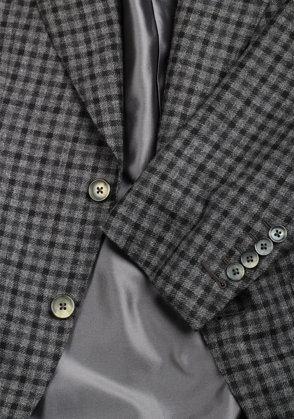TOM FORD Atticus Gray Checked Sport Coat Size 46 / 36R U.S. – image 4