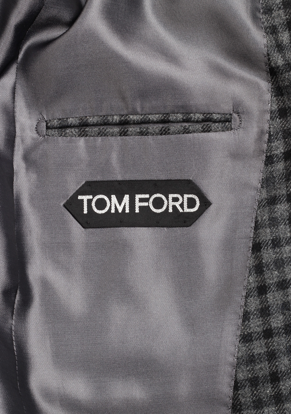 TOM FORD Atticus Gray Checked Sport Coat Size 46 / 36R U.S. – image 7