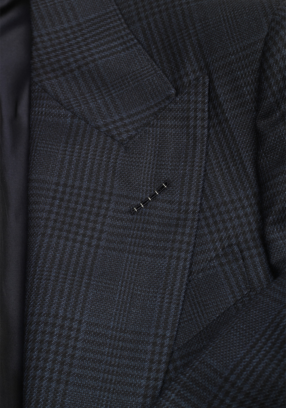 TOM FORD Atticus Black/Blue Checked Sport Coat Size 46 / 36R U.S. – image 5