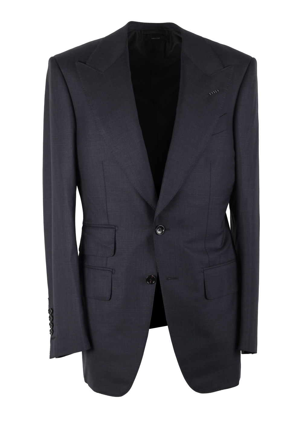 TOM FORD Atticus Blue Checked Sport Coat Size 46 / 36R U.S.