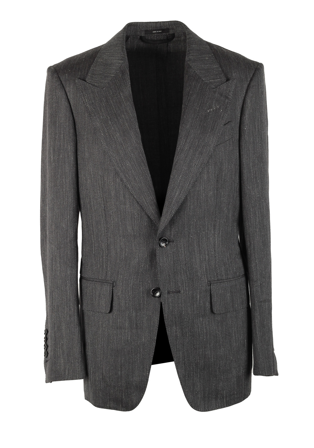 TOM FORD Shelton Gray Patterned Sport Coat Size 46 / 36R U.S.