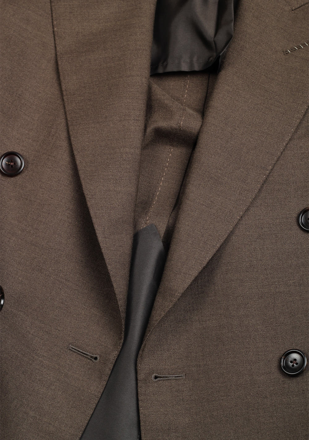 TOM FORD Atticus Brownish Gray Solid Sport Coat Size 46 / 36R U.S. – image 2