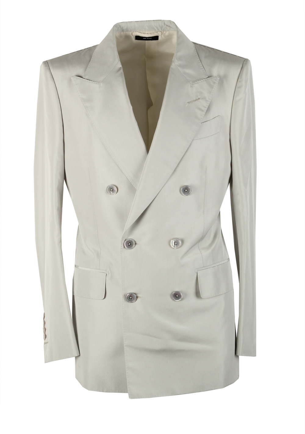 TOM FORD Dyllan Off White Suit Size 46 / 36R U.S.